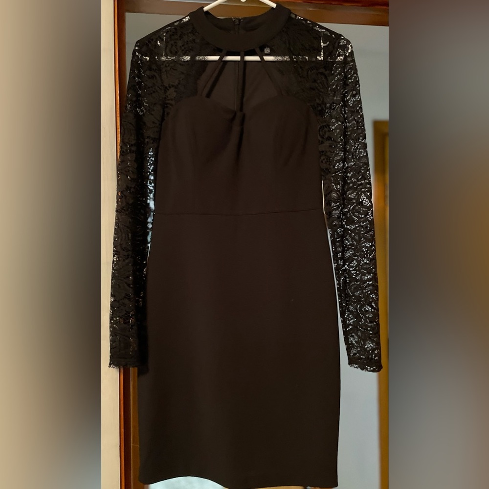 Guess cocktail dress black size 4